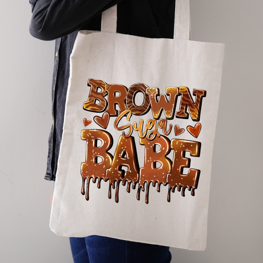 Beige tote bag
