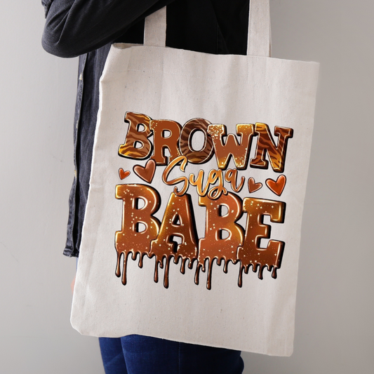 Beige tote bag