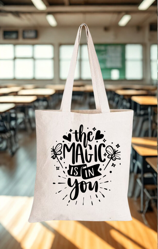 Cotton Canvas Tote Bag