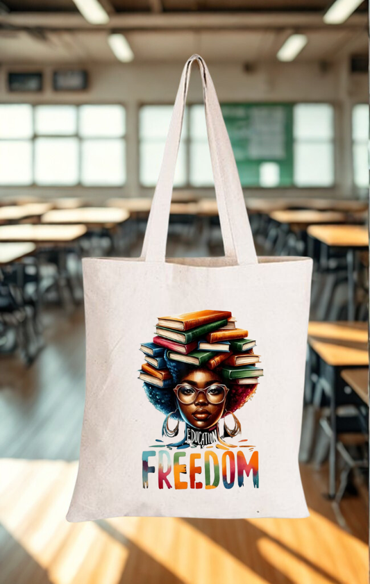 Cotton canvas tote bag