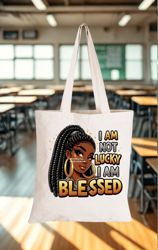 Cotton canvas tote bag