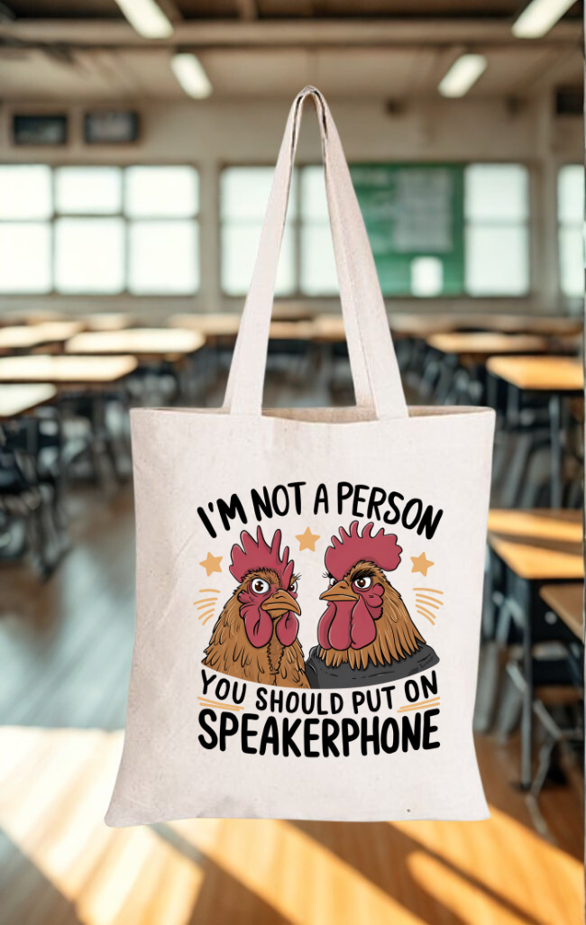 I am not a person You Should Put on Speakerphone
