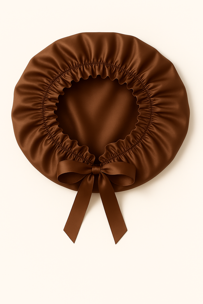 Double layer satin hair Bonnet sleeping bonnet