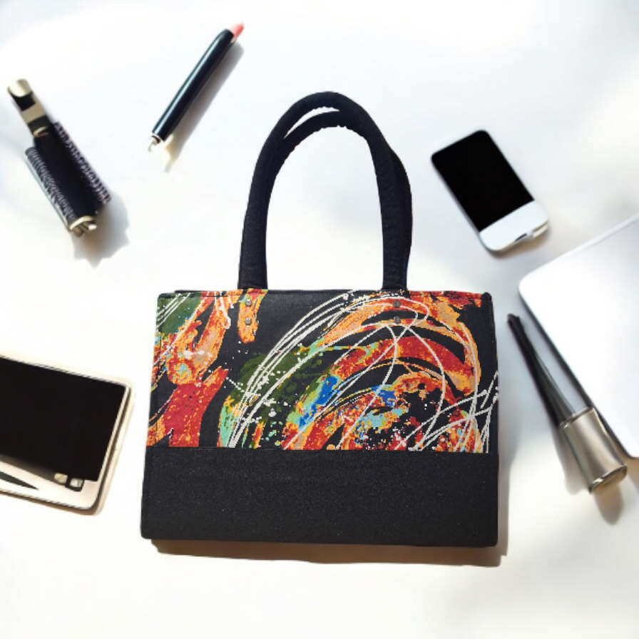 Artistic Print Tote Bag